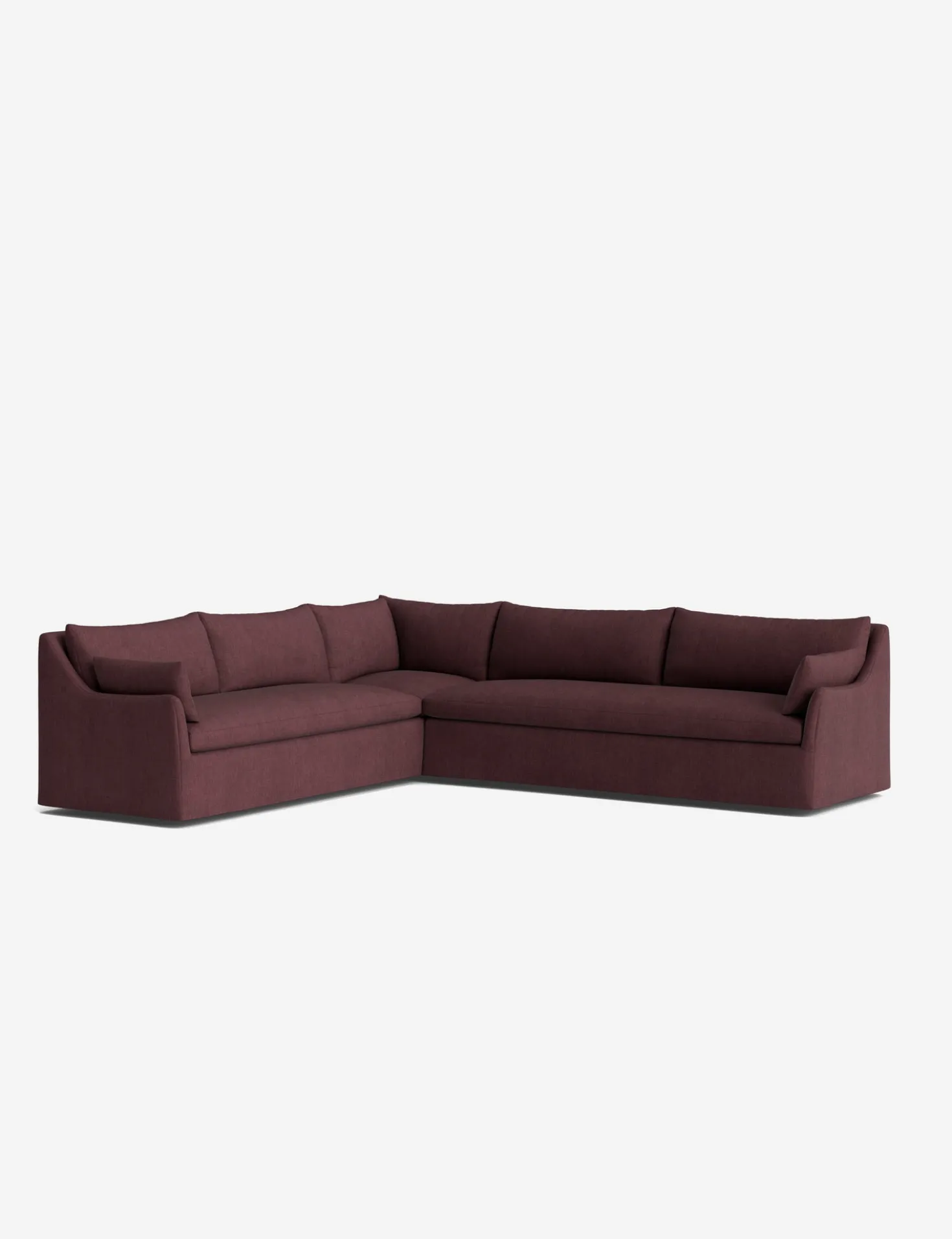 Portola Slipcover Corner Sectional Sofa