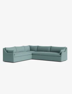 Portola Slipcover Corner Sectional Sofa