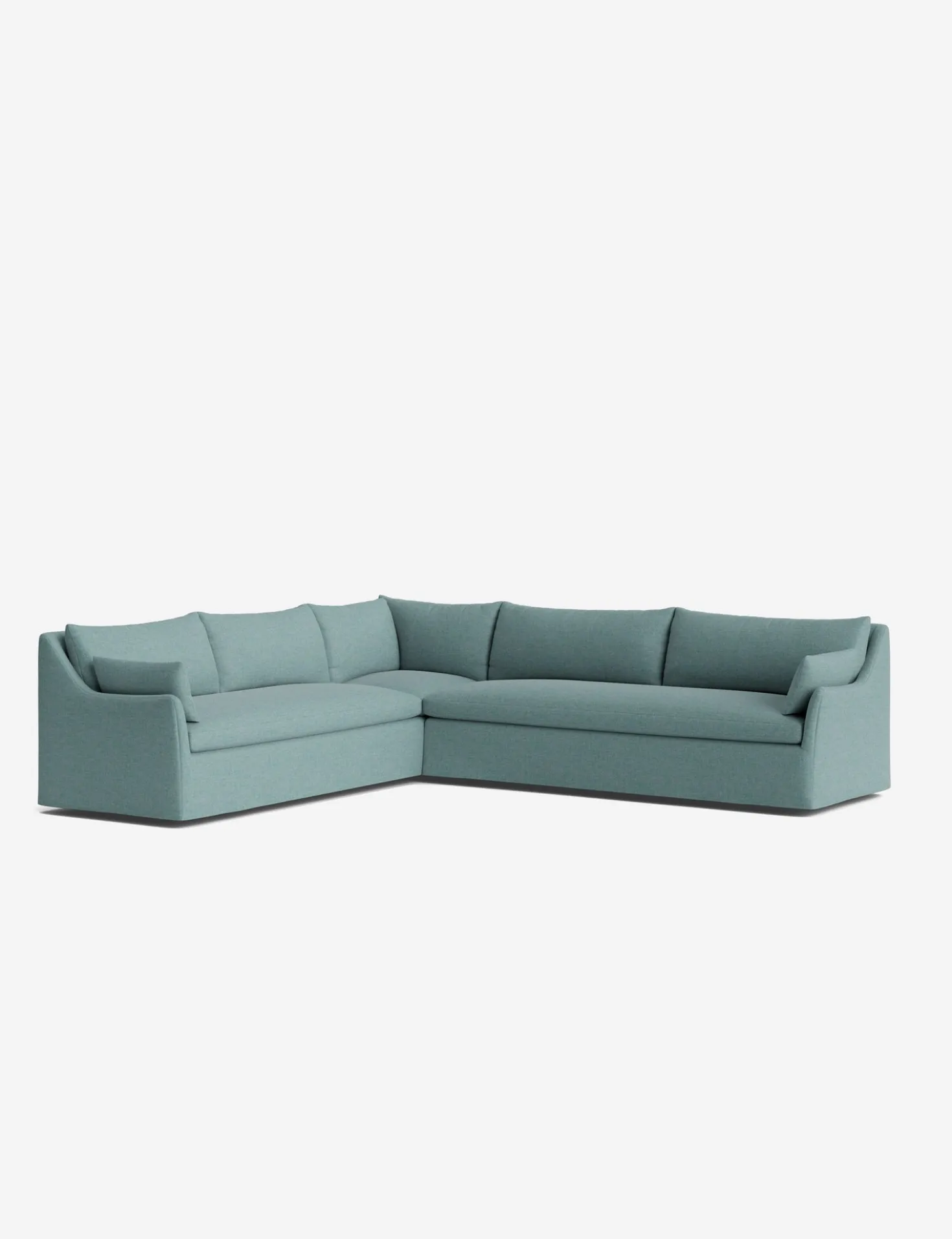 Portola Slipcover Corner Sectional Sofa
