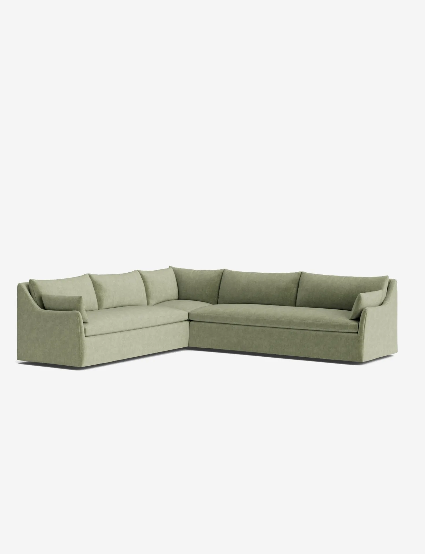 Portola Slipcover Corner Sectional Sofa