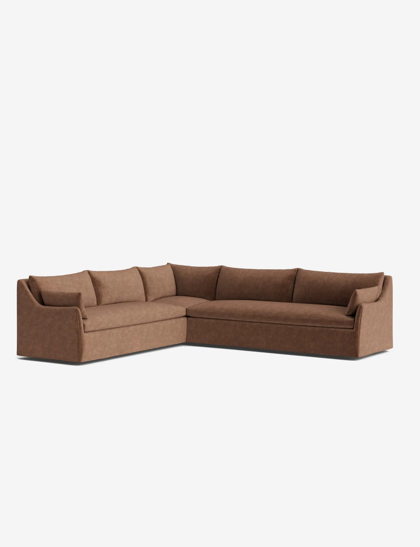 Portola Slipcover Corner Sectional Sofa
