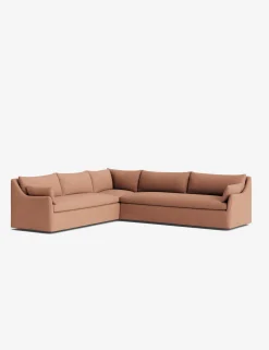 Portola Slipcover Corner Sectional Sofa