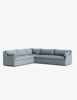 Portola Slipcover Corner Sectional Sofa