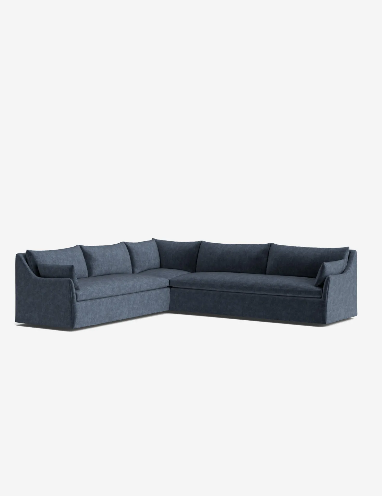 Portola Slipcover Corner Sectional Sofa