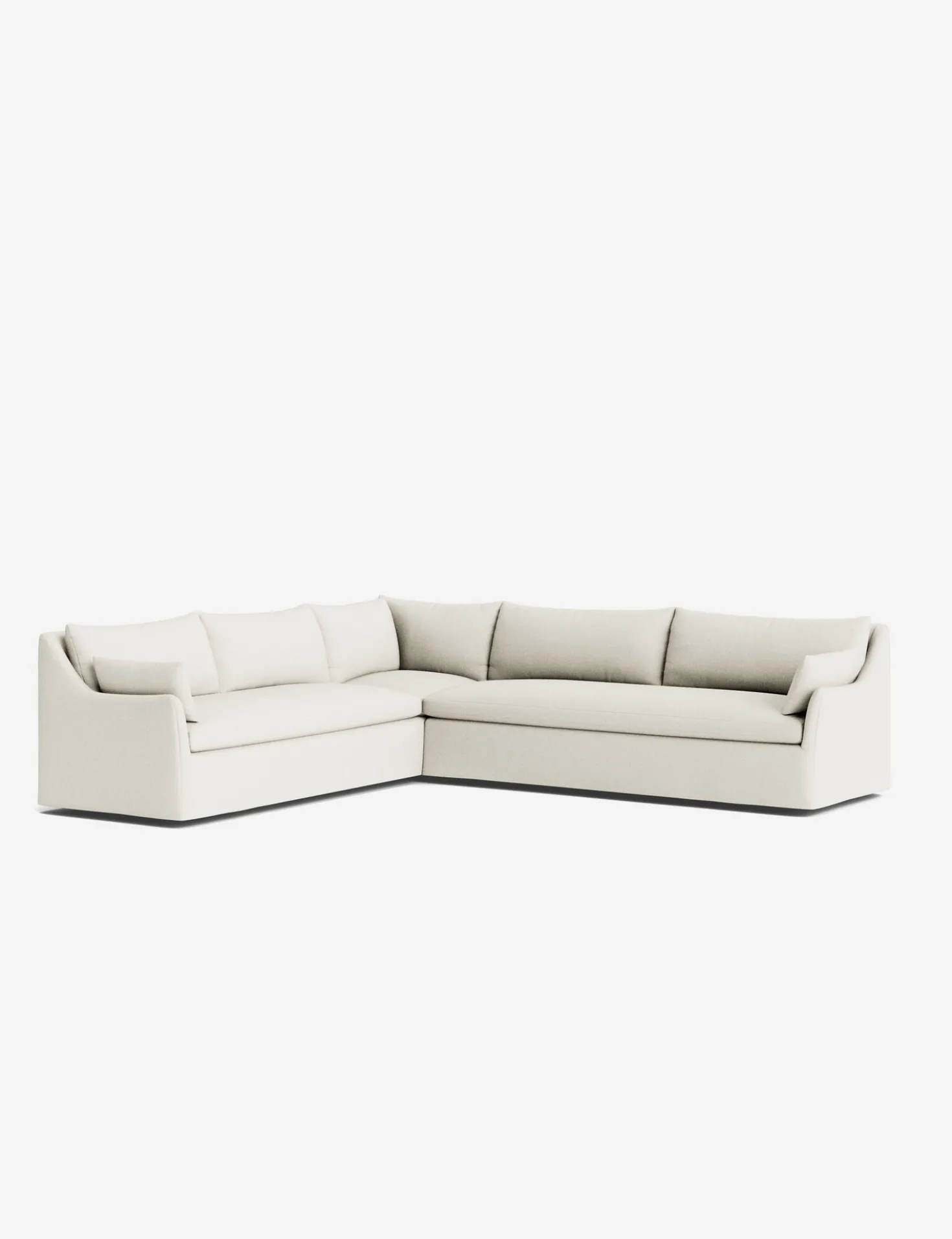 Portola Slipcover Corner Sectional Sofa