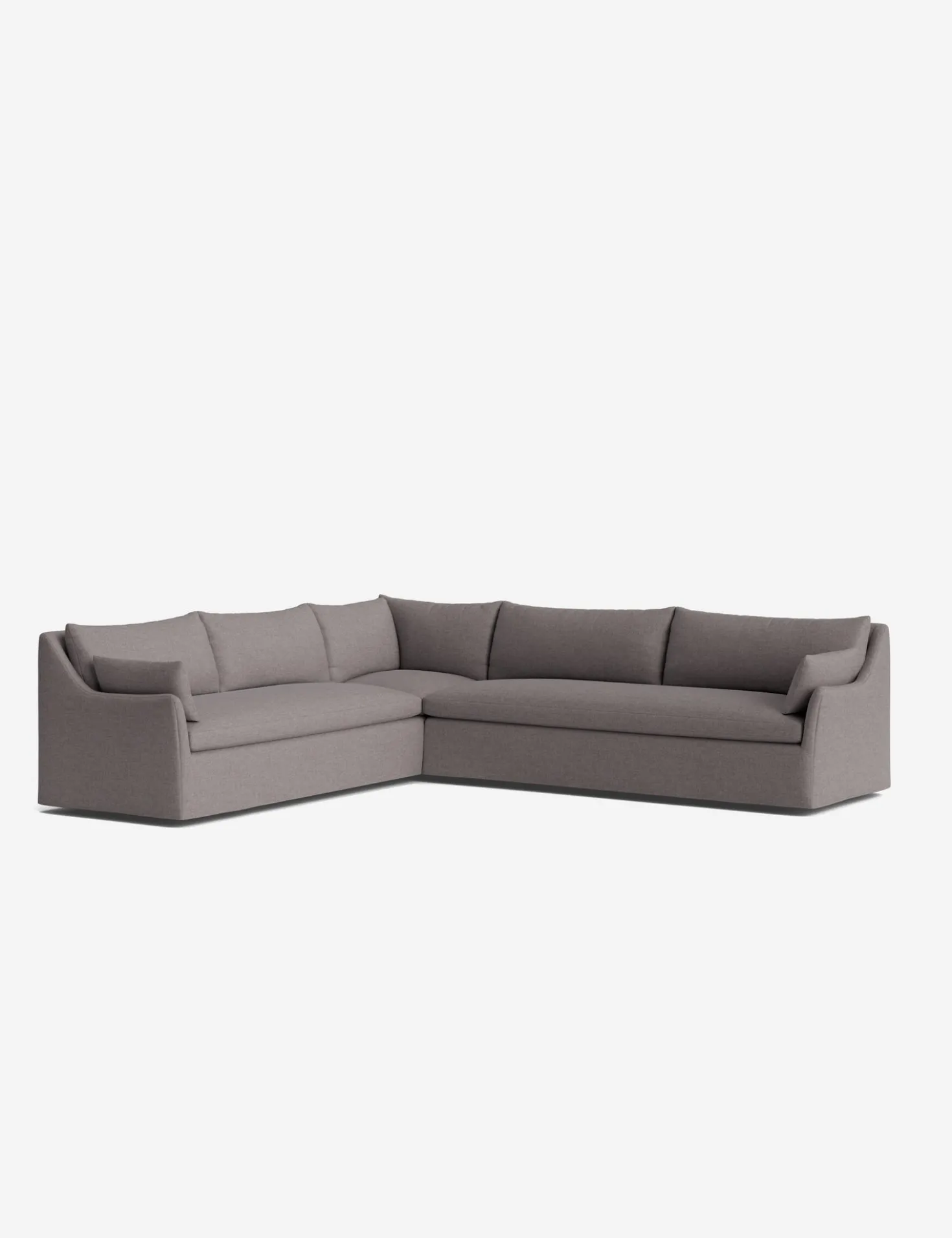 Portola Slipcover Corner Sectional Sofa