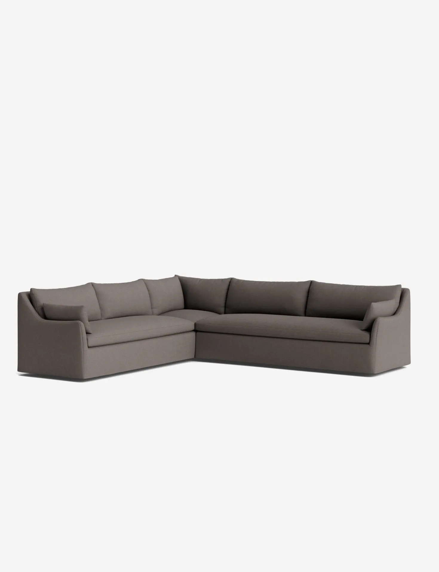 Portola Slipcover Corner Sectional Sofa