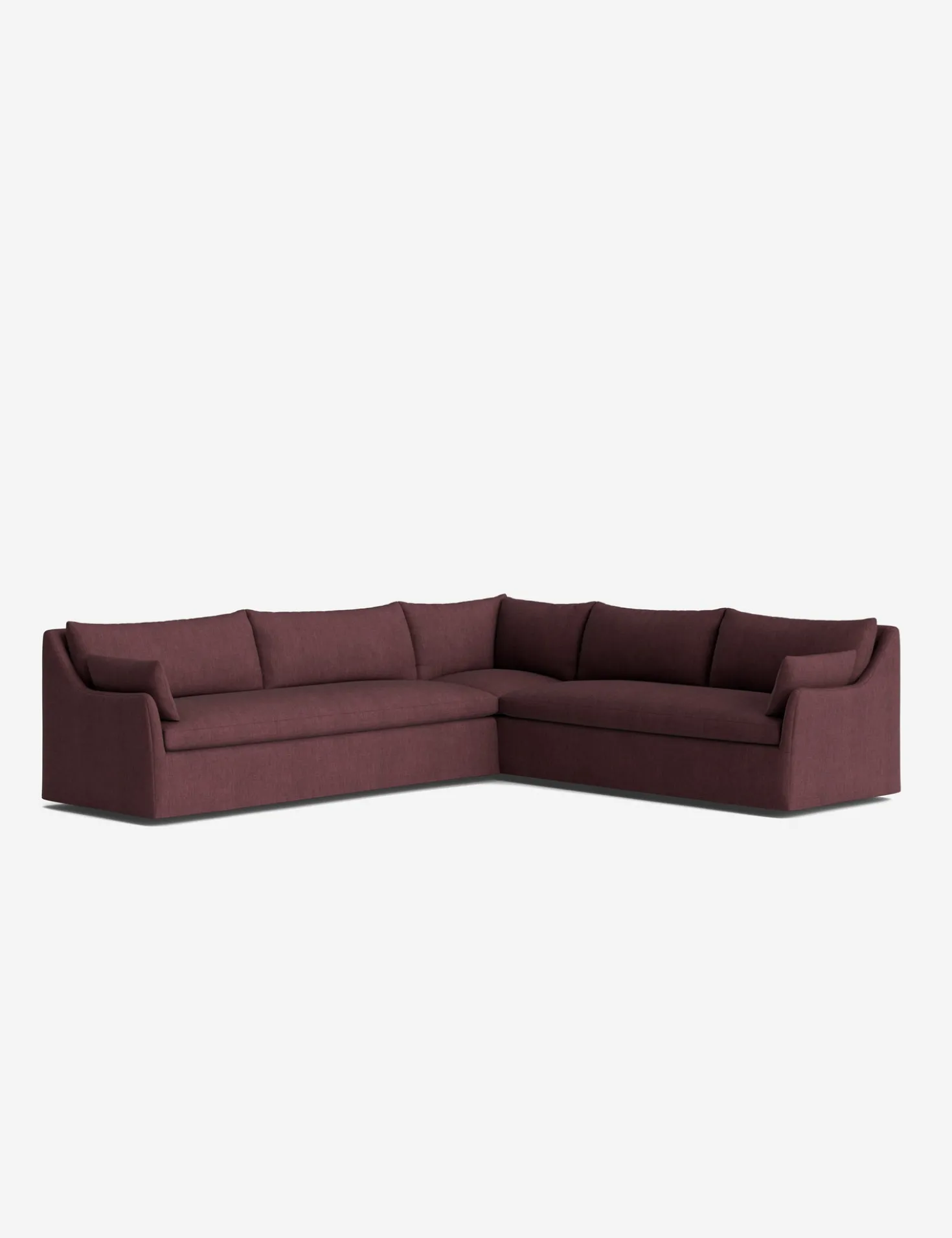Portola Slipcover Corner Sectional Sofa