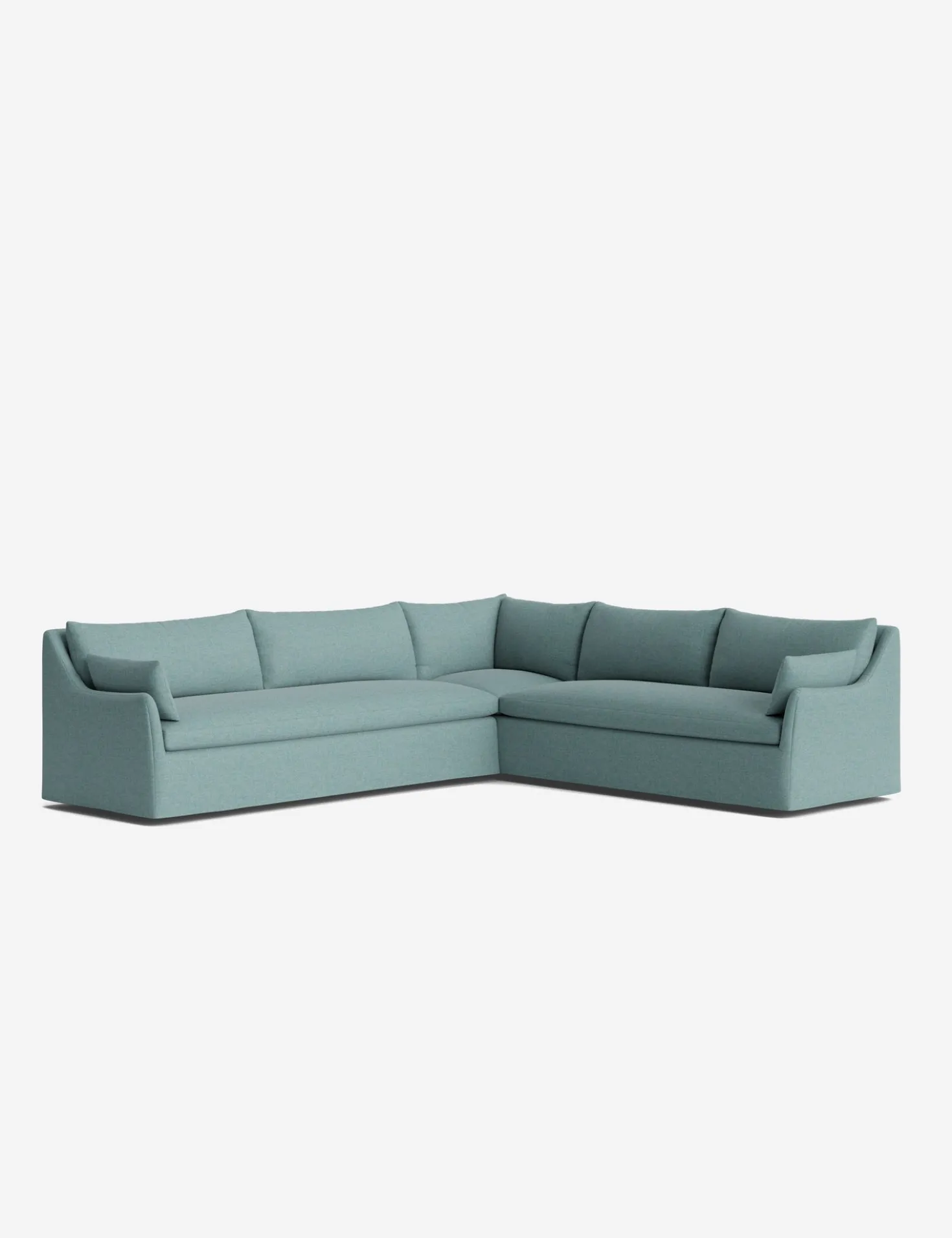 Portola Slipcover Corner Sectional Sofa