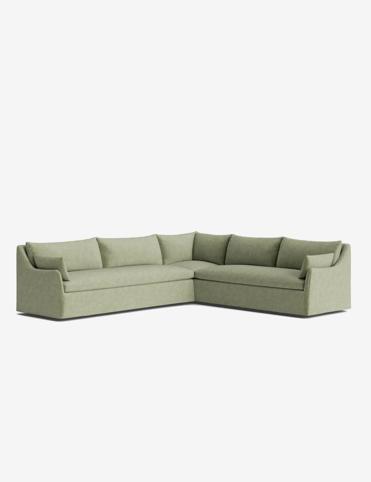 Portola Slipcover Corner Sectional Sofa