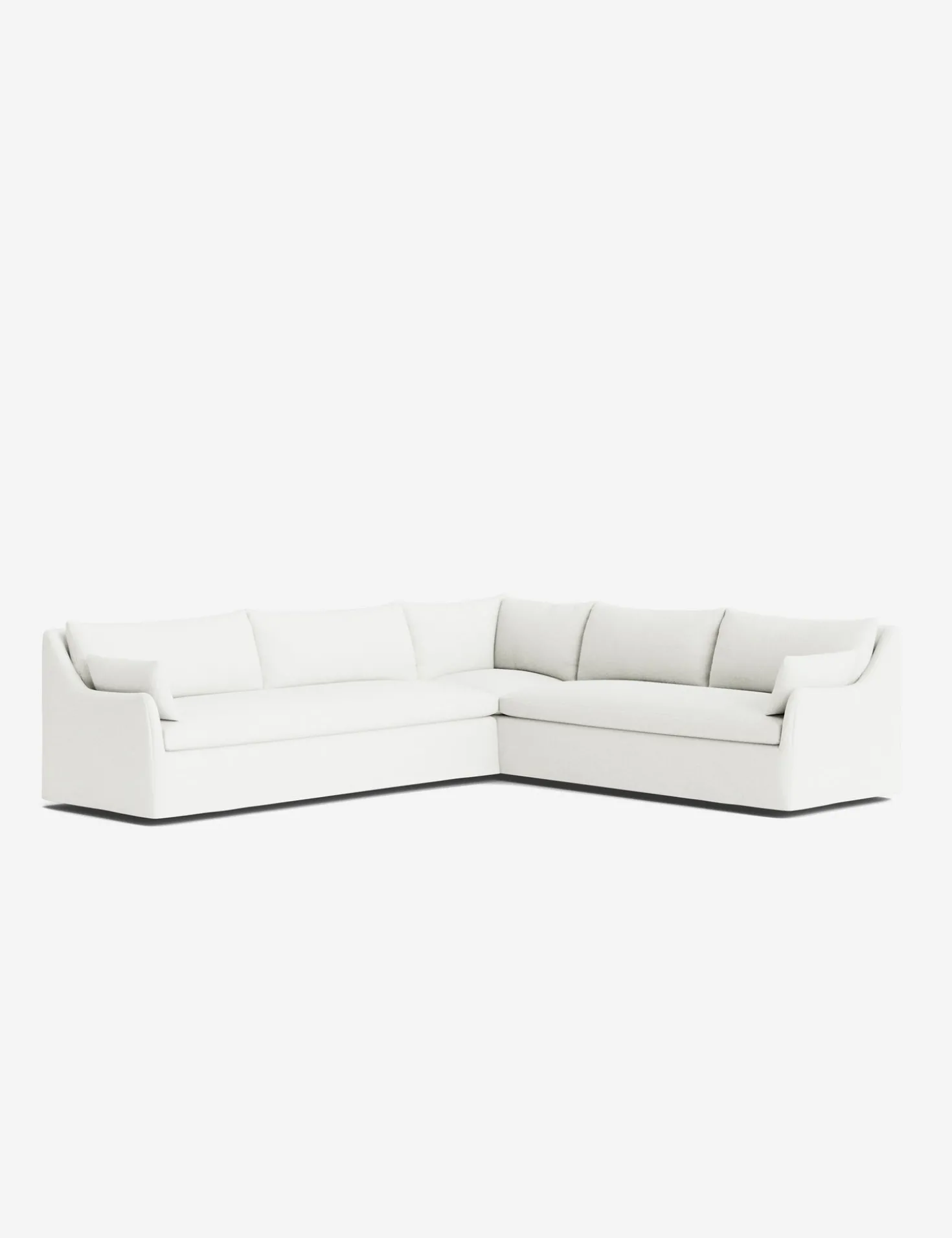 Portola Slipcover Corner Sectional Sofa