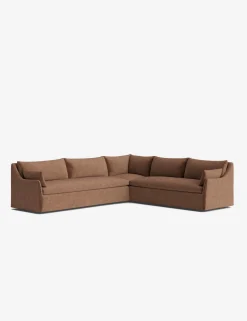 Portola Slipcover Corner Sectional Sofa
