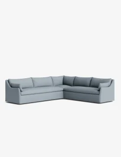 Portola Slipcover Corner Sectional Sofa