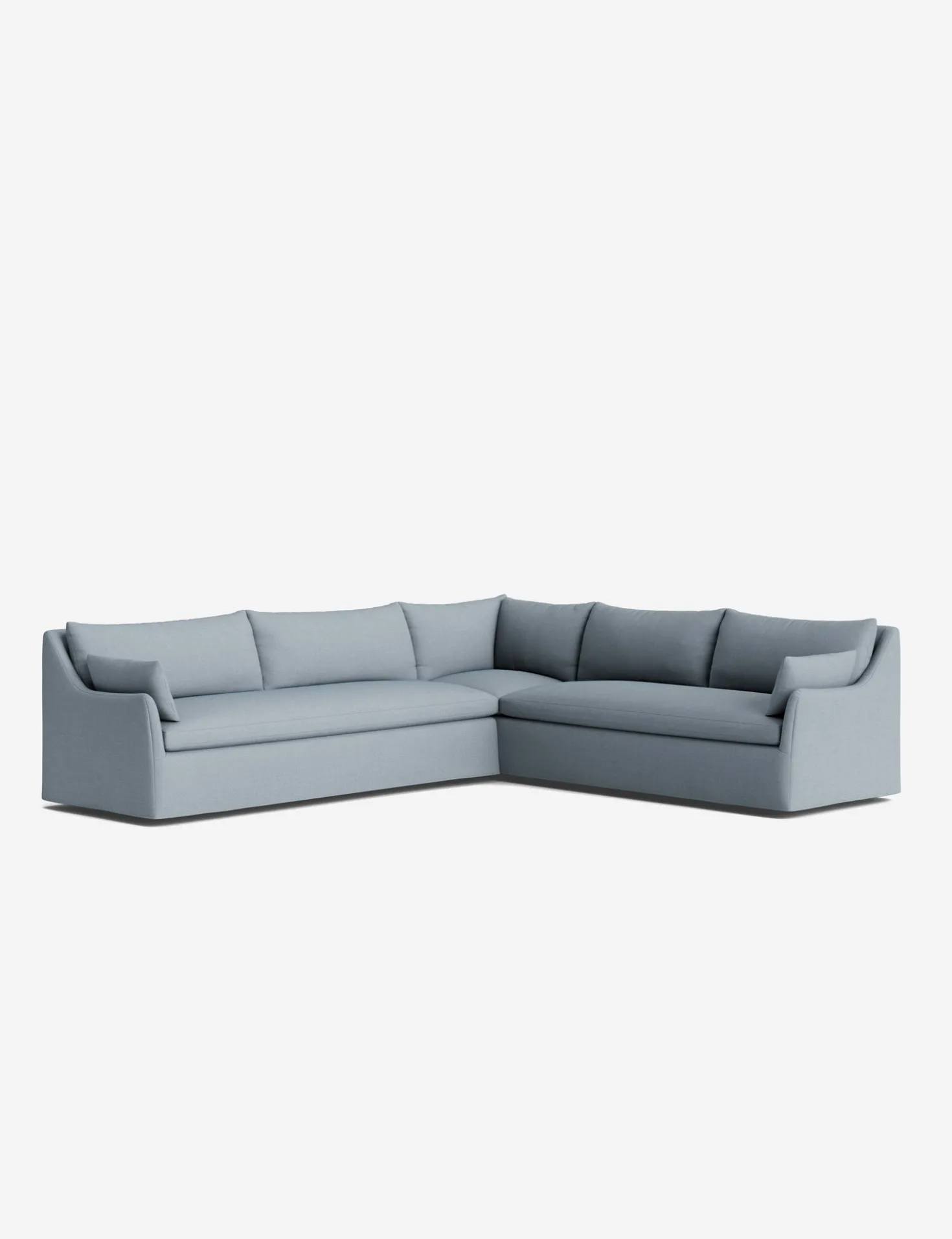 Portola Slipcover Corner Sectional Sofa