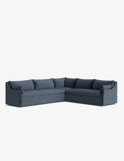 Portola Slipcover Corner Sectional Sofa