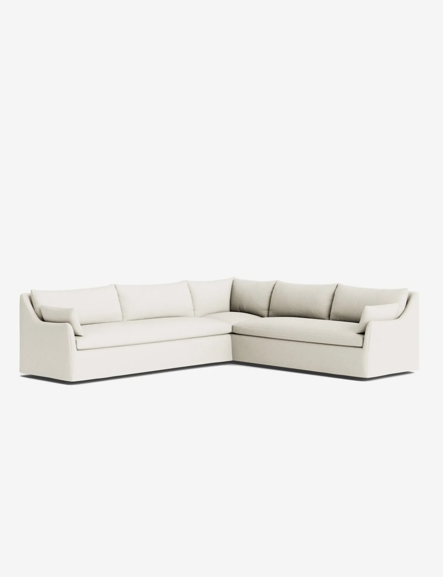 Portola Slipcover Corner Sectional Sofa