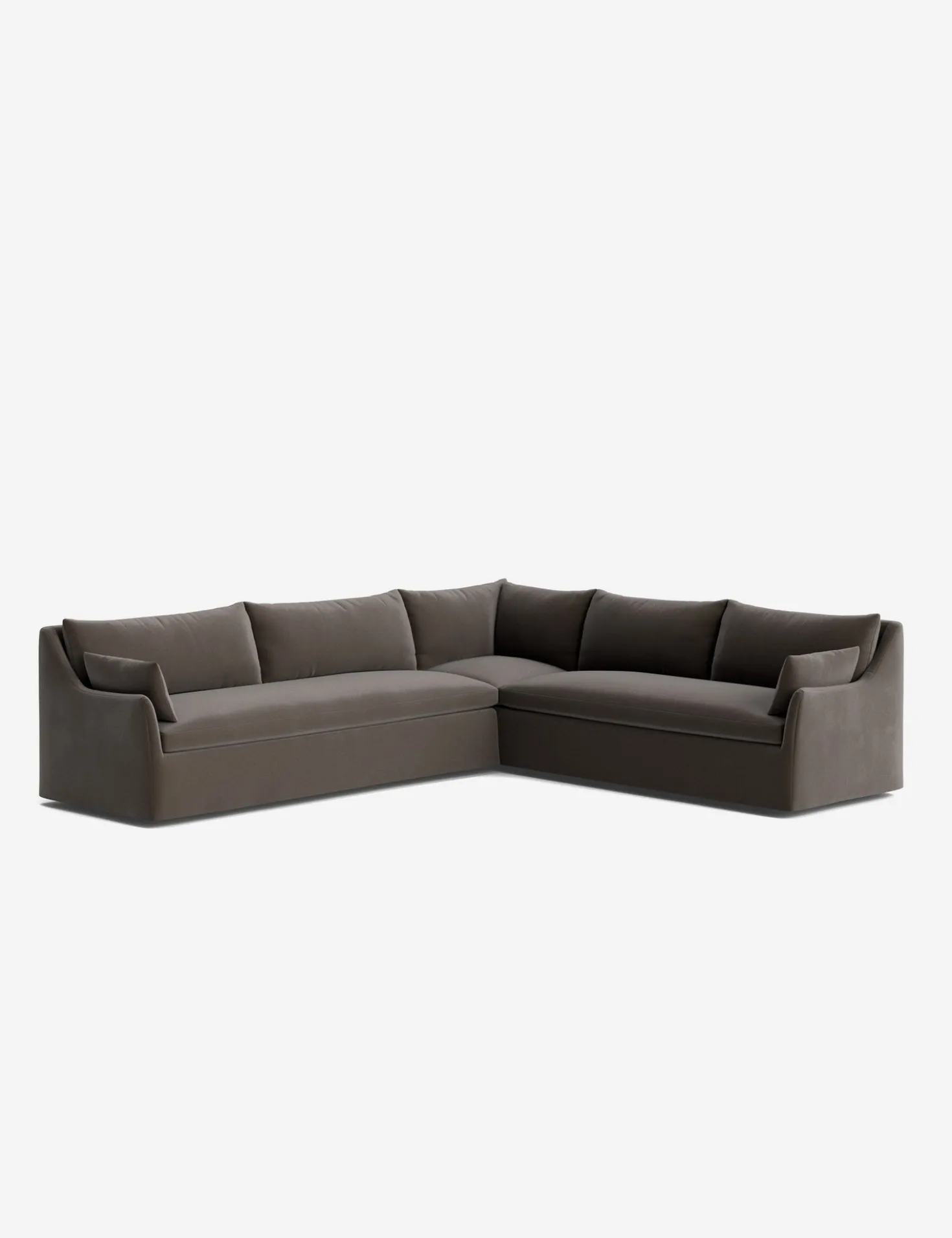 Portola Slipcover Corner Sectional Sofa