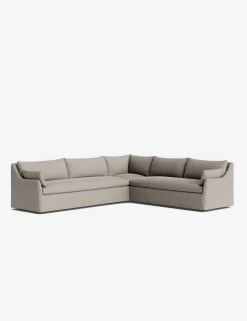Portola Slipcover Corner Sectional Sofa
