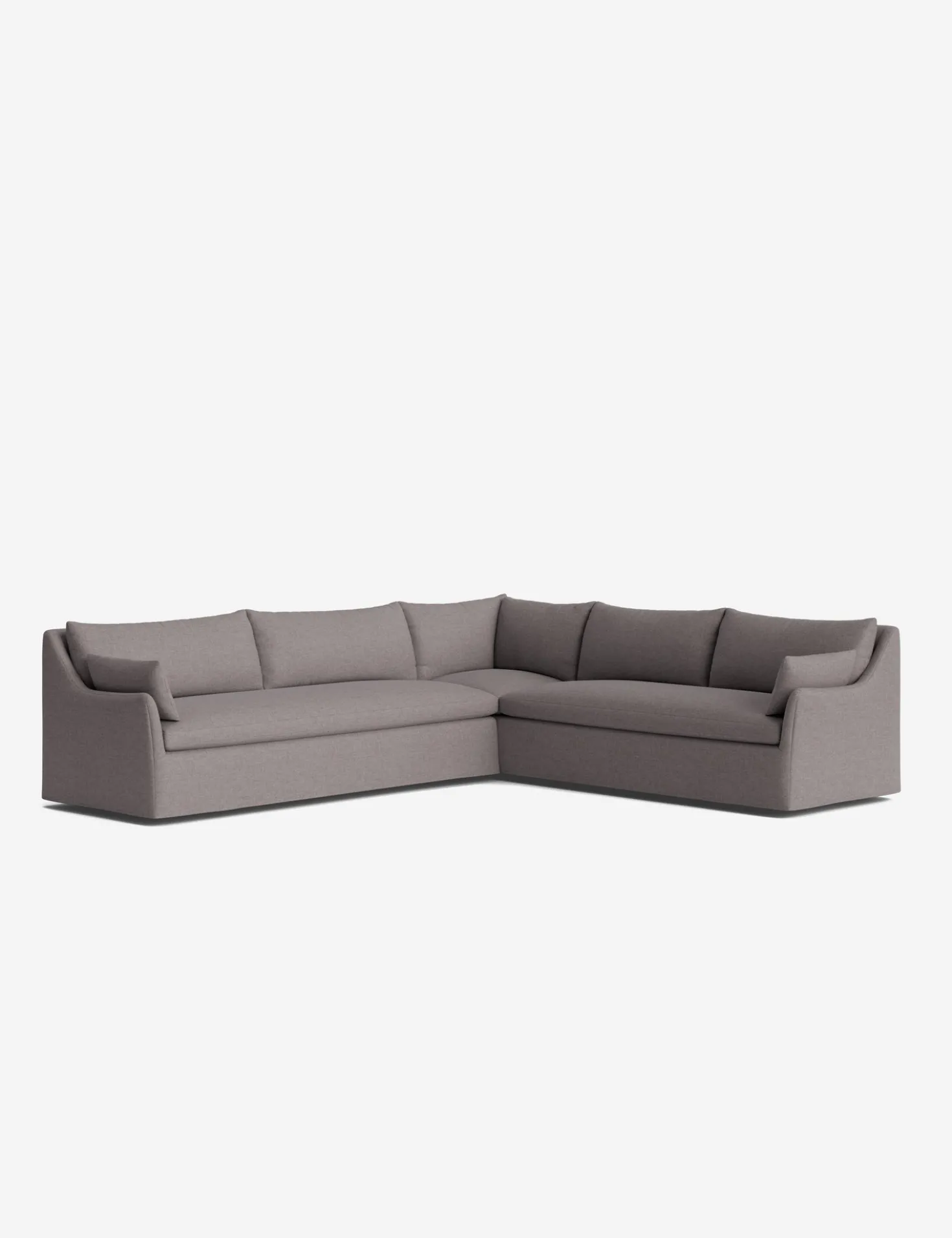 Portola Slipcover Corner Sectional Sofa