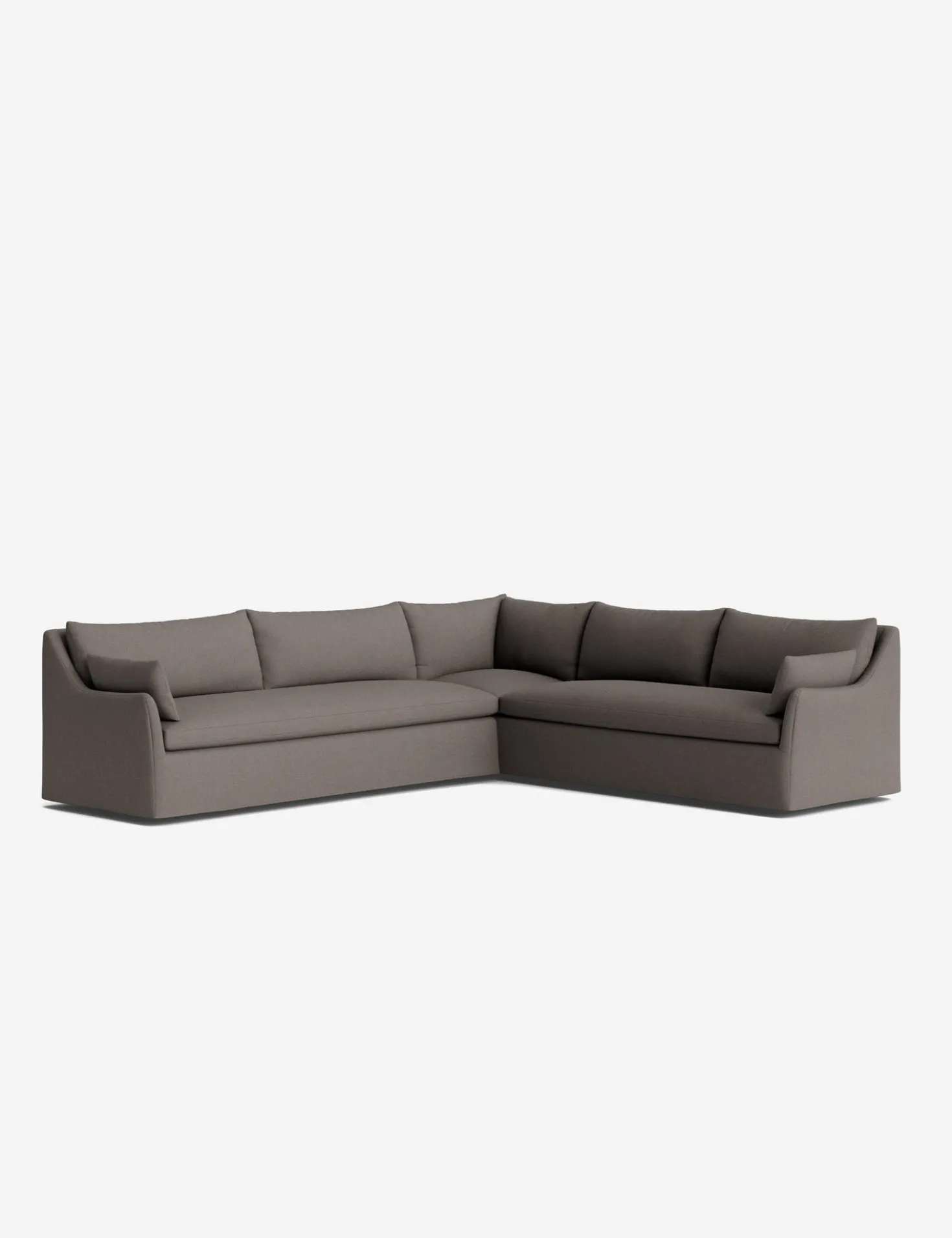 Portola Slipcover Corner Sectional Sofa