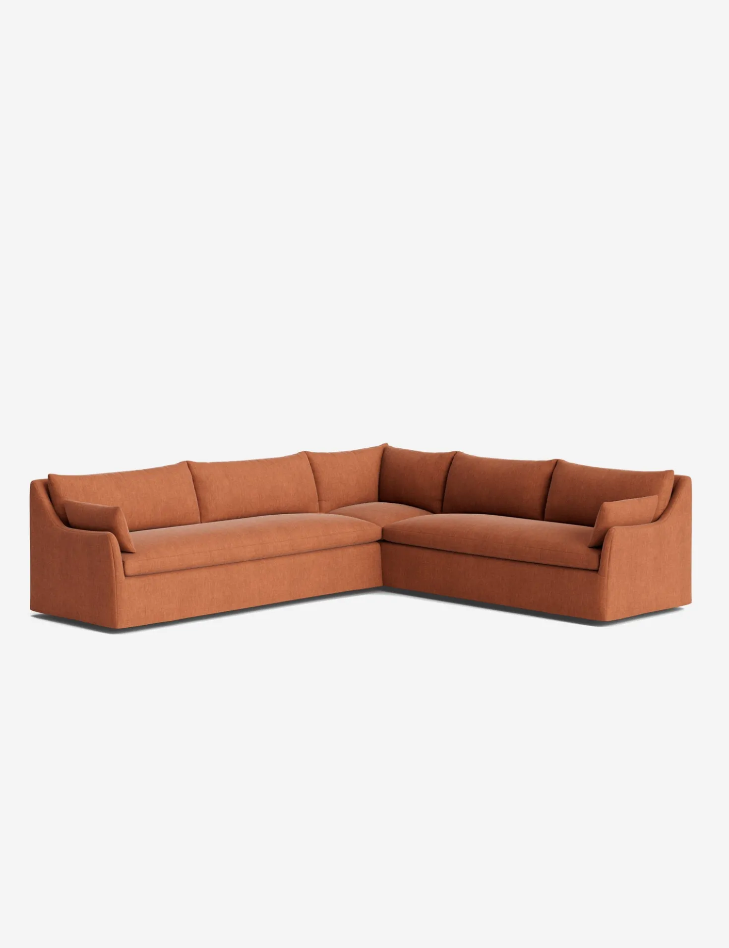 Portola Slipcover Corner Sectional Sofa