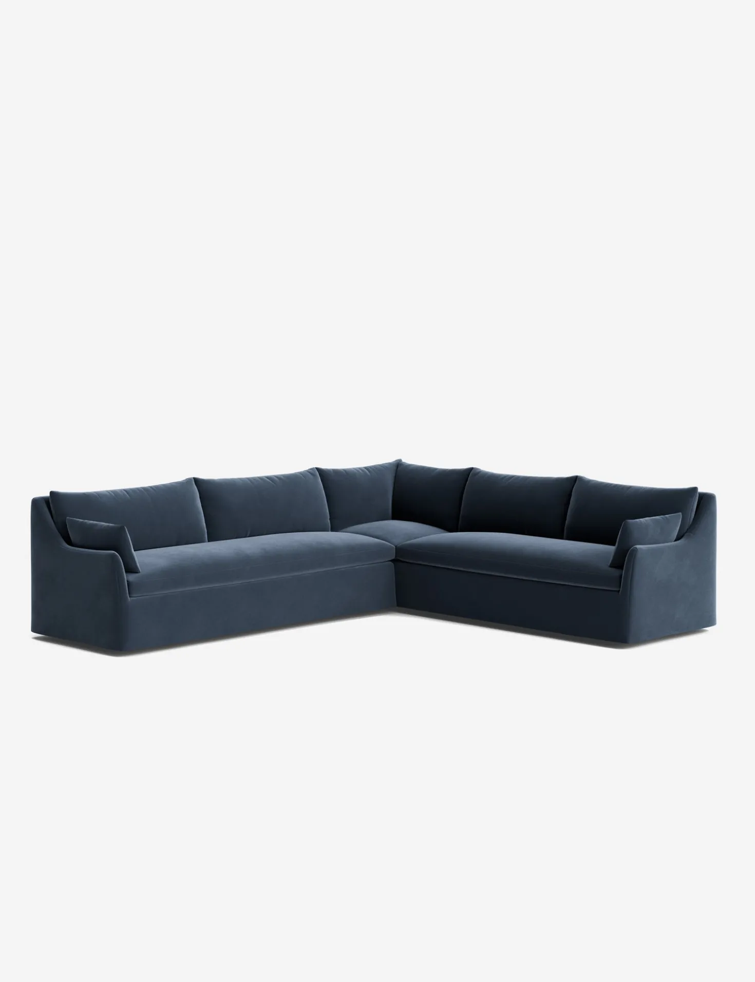 Portola Slipcover Corner Sectional Sofa