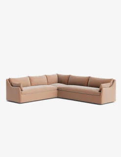 Portola Slipcover Corner Sectional Sofa