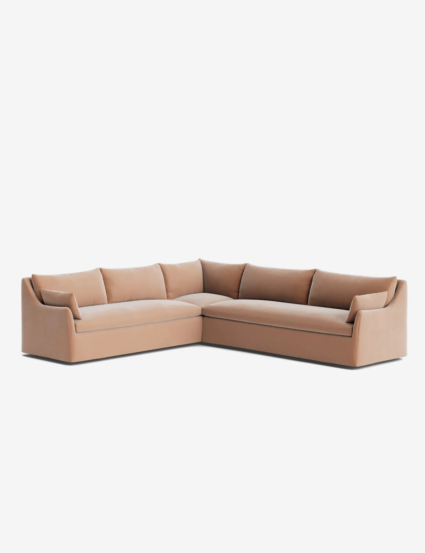 Portola Slipcover Corner Sectional Sofa