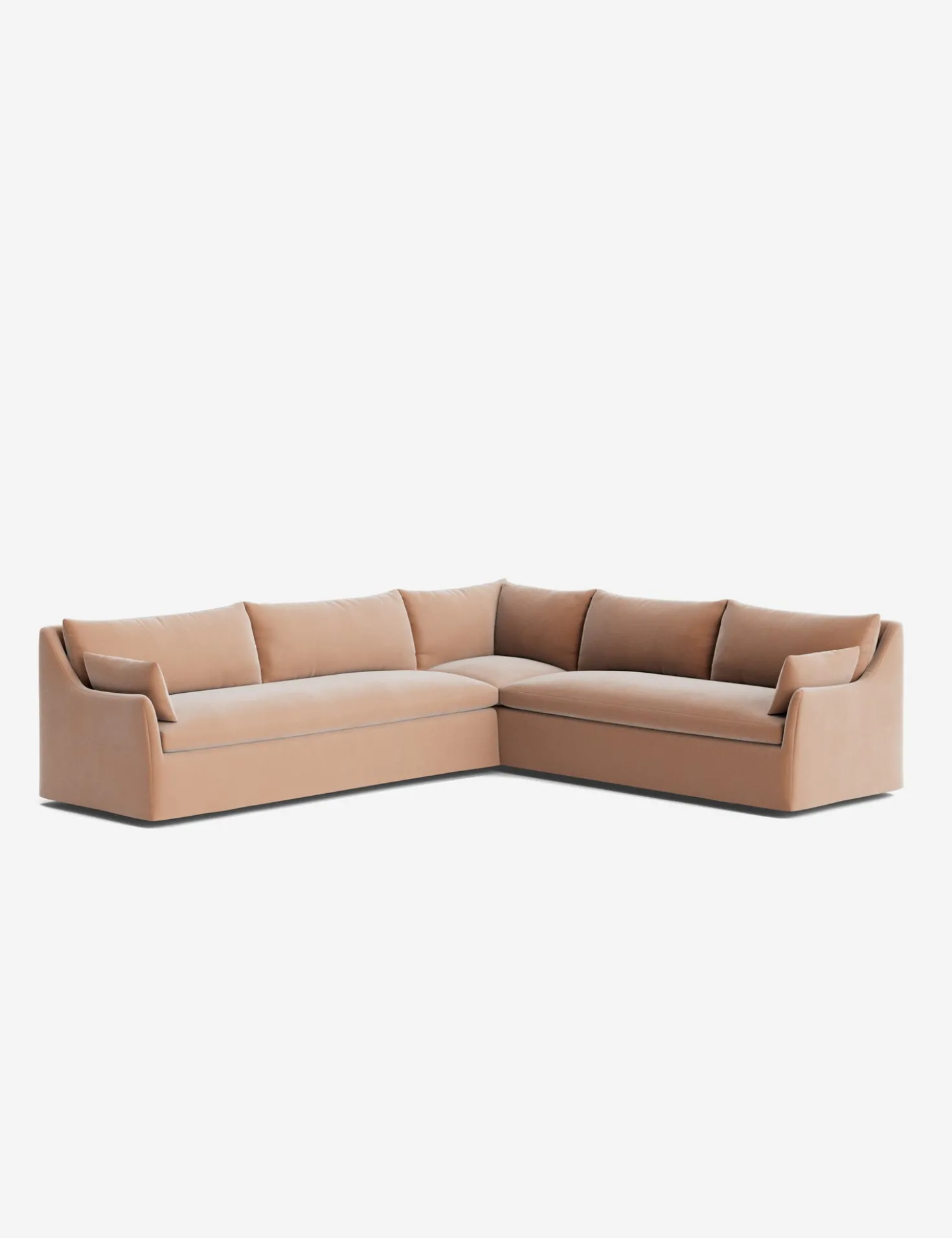 Portola Slipcover Corner Sectional Sofa