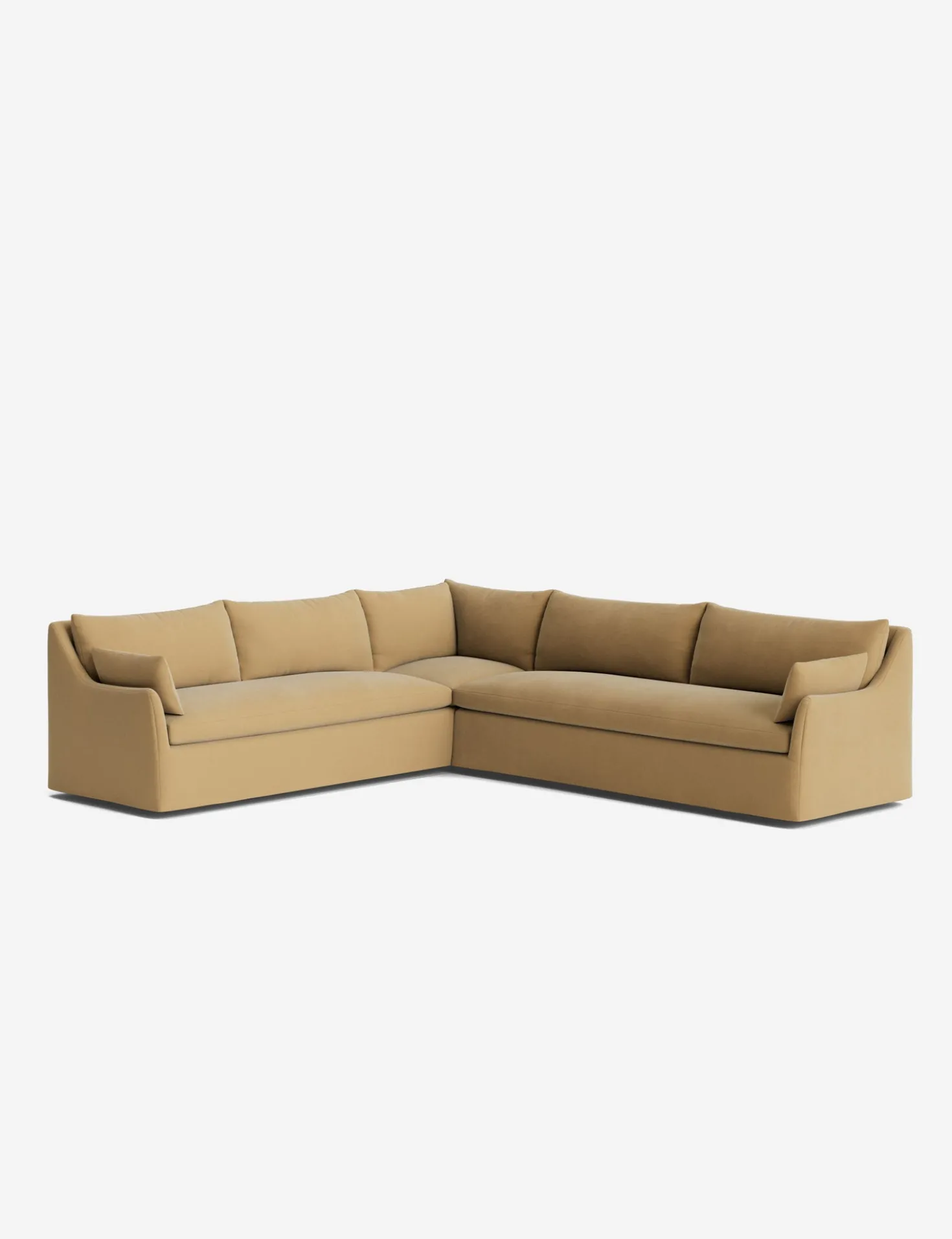 Portola Slipcover Corner Sectional Sofa