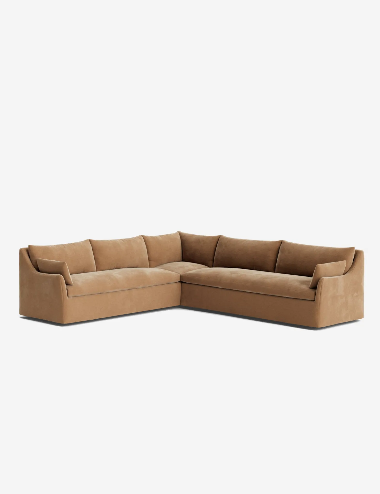 Portola Slipcover Corner Sectional Sofa