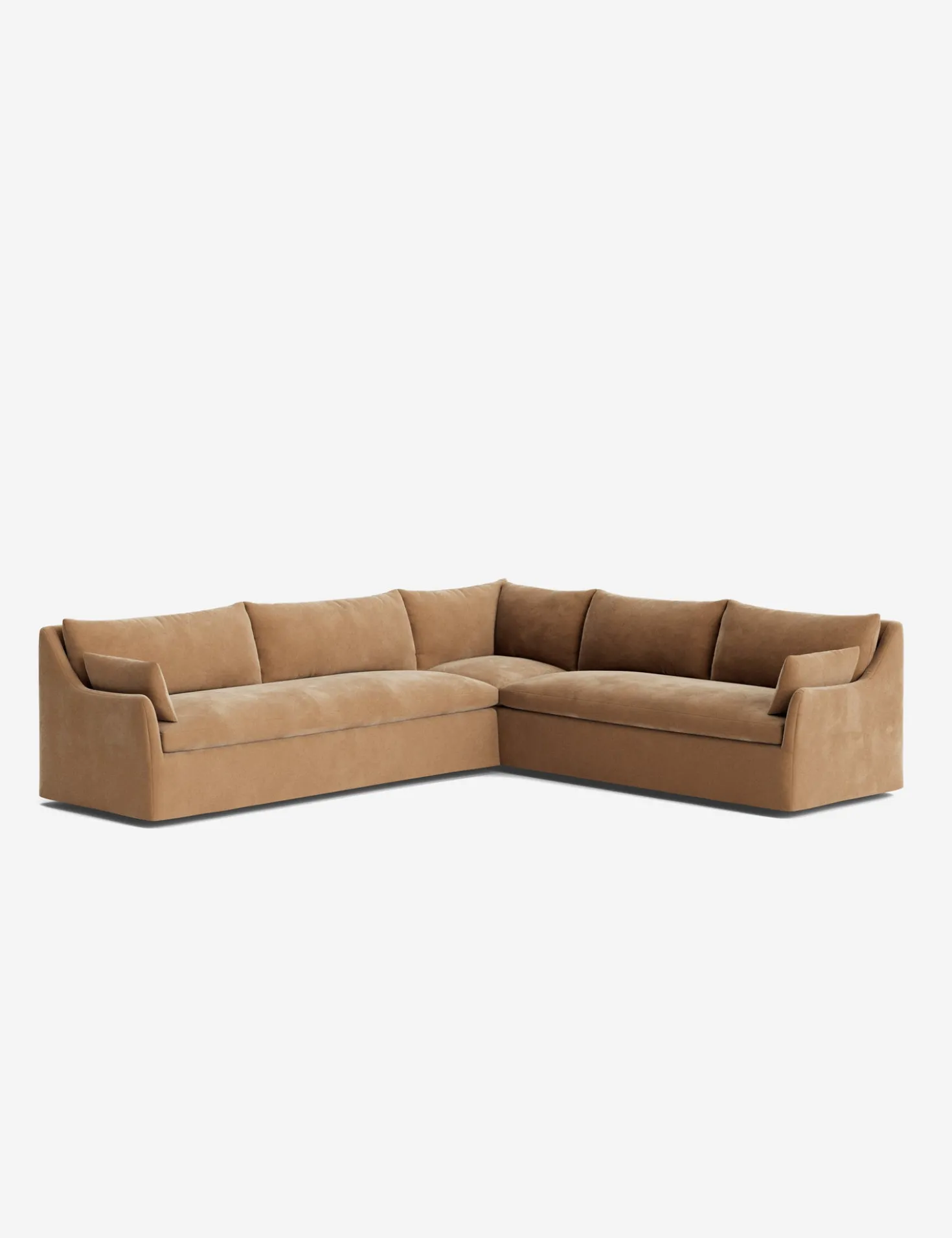 Portola Slipcover Corner Sectional Sofa