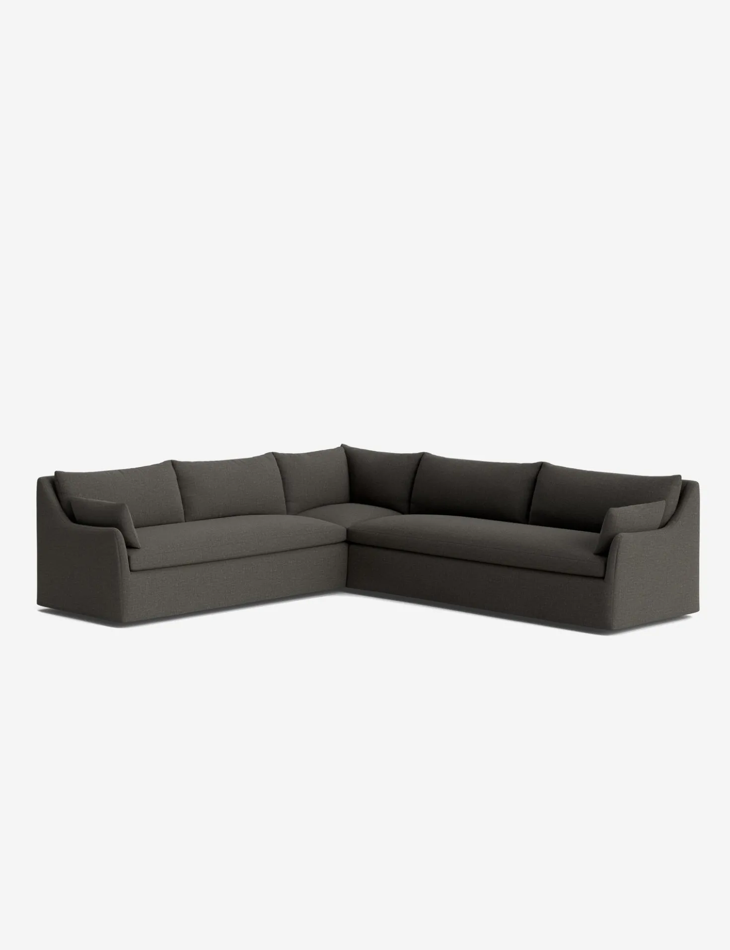 Portola Slipcover Corner Sectional Sofa