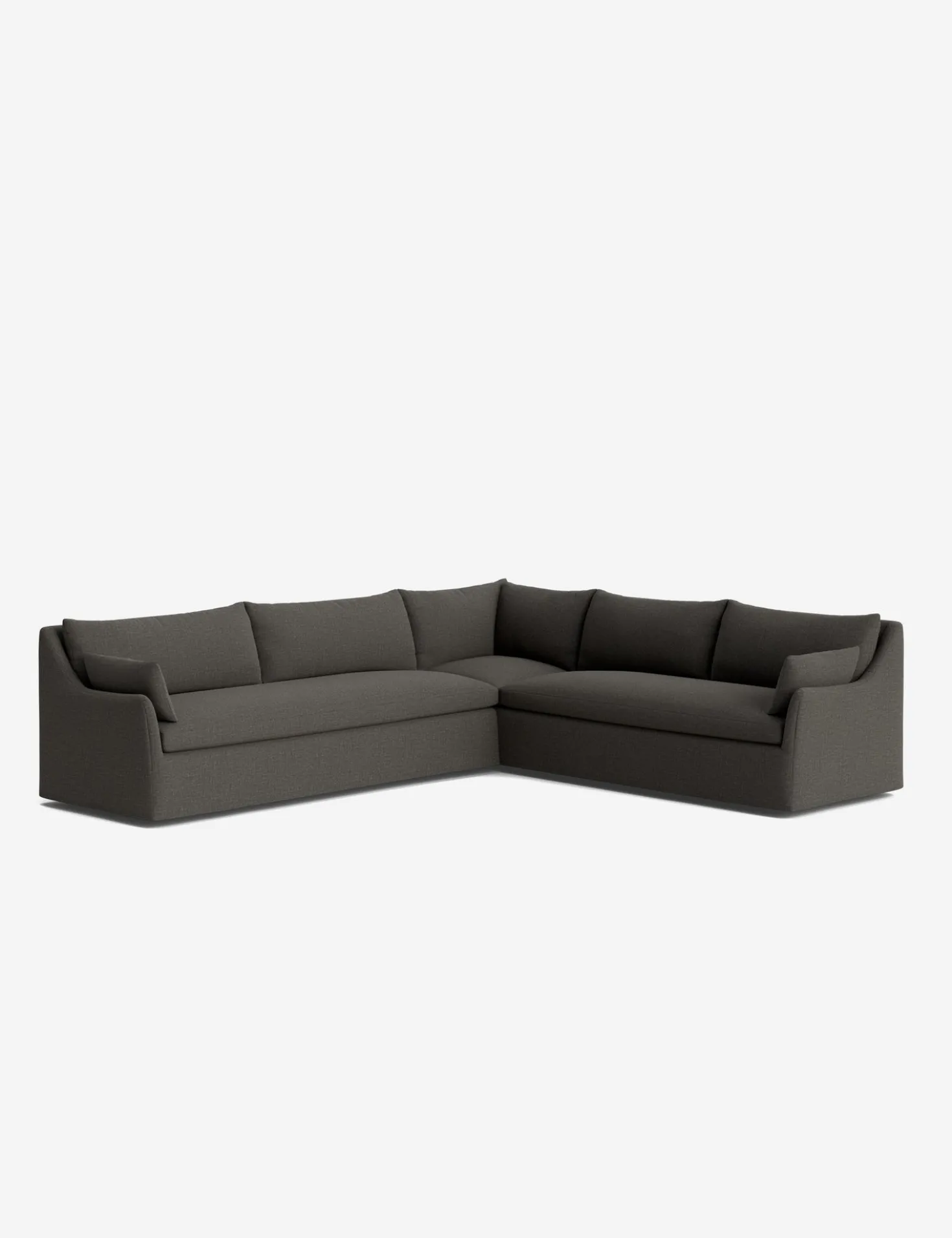Portola Slipcover Corner Sectional Sofa