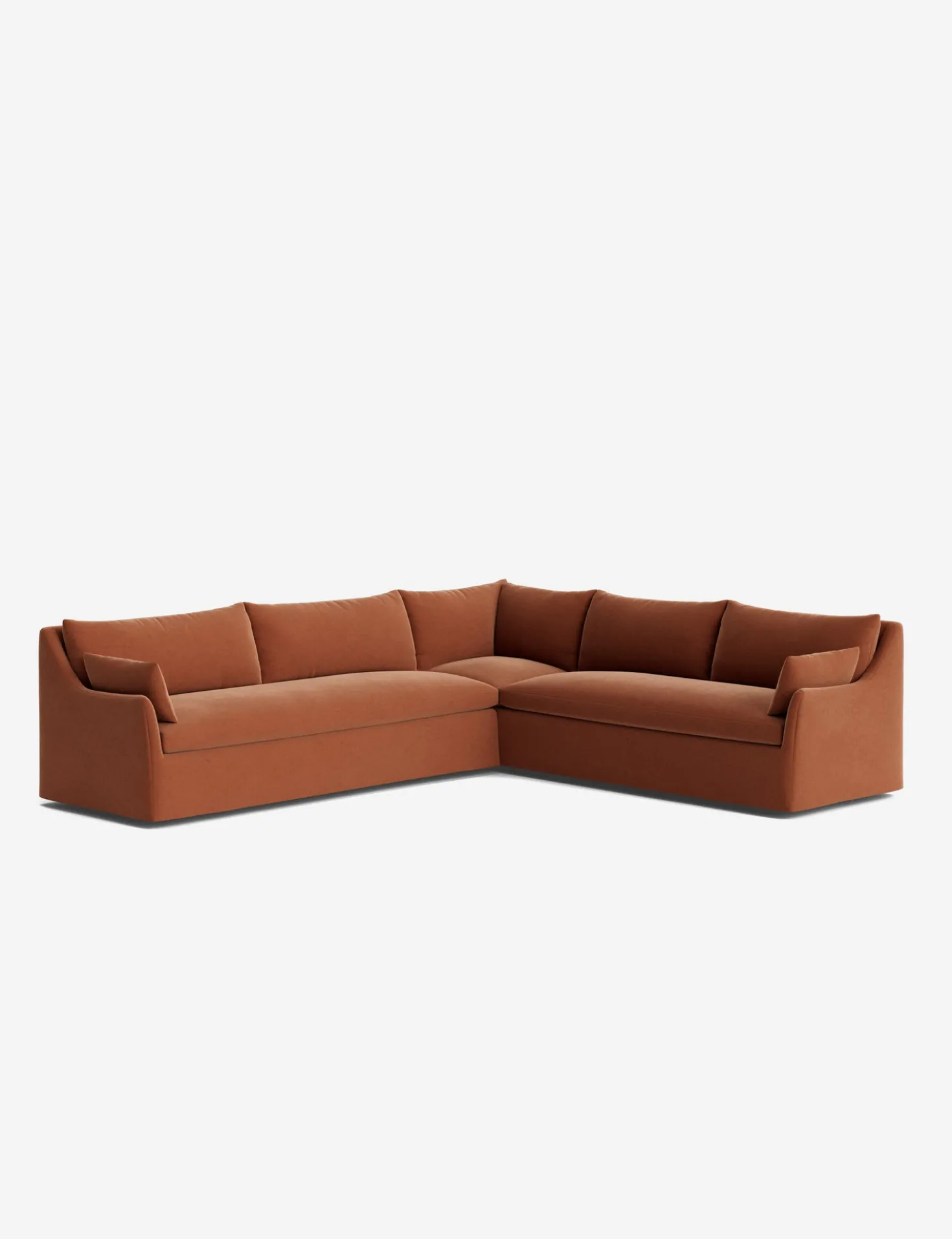 Portola Slipcover Corner Sectional Sofa