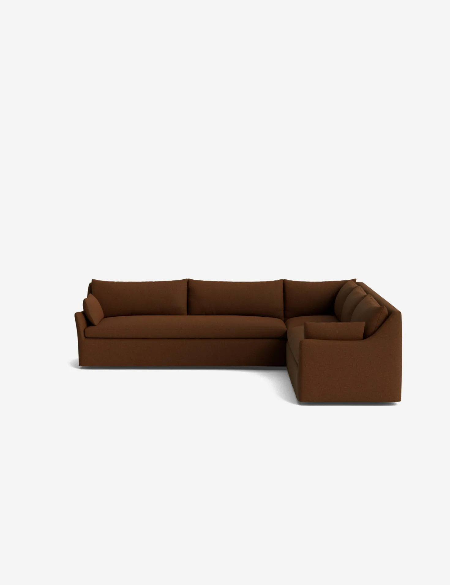 Portola Slipcover Corner Sectional Sofa