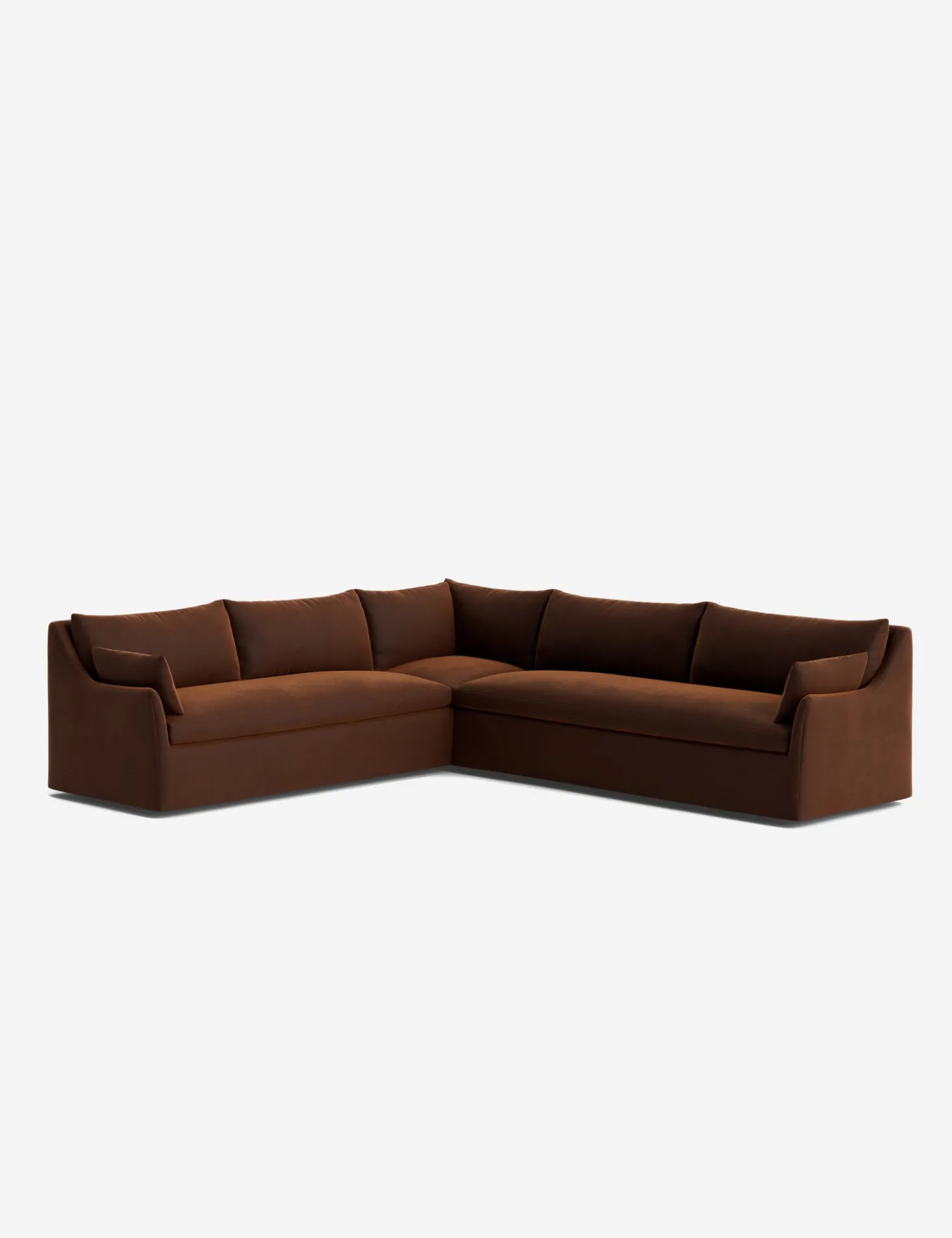 Portola Slipcover Corner Sectional Sofa