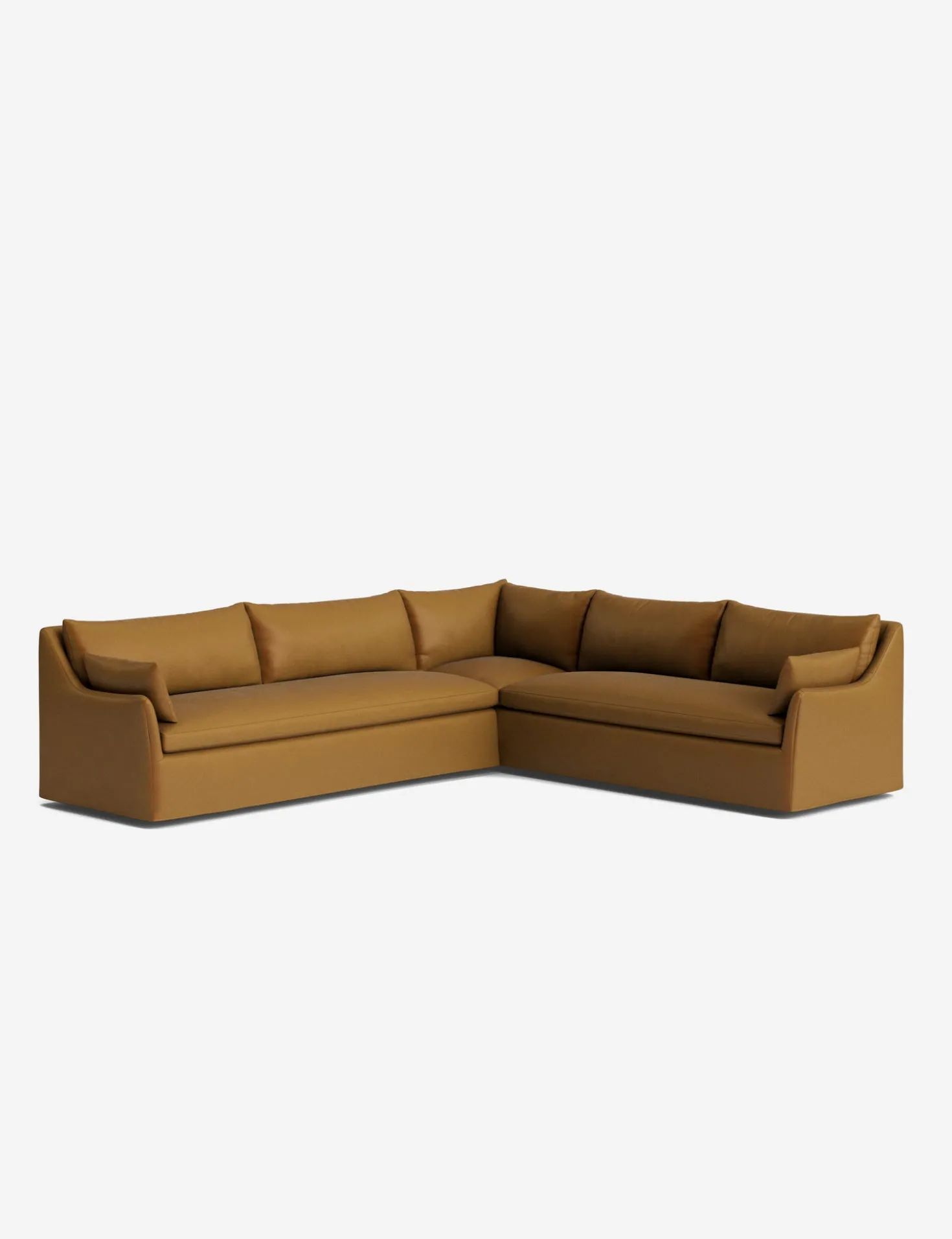 Portola Slipcover Corner Sectional Sofa