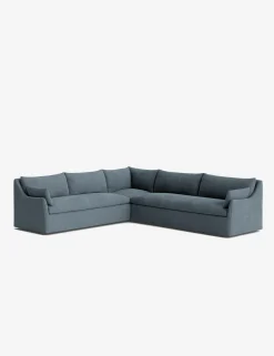 Portola Slipcover Corner Sectional Sofa