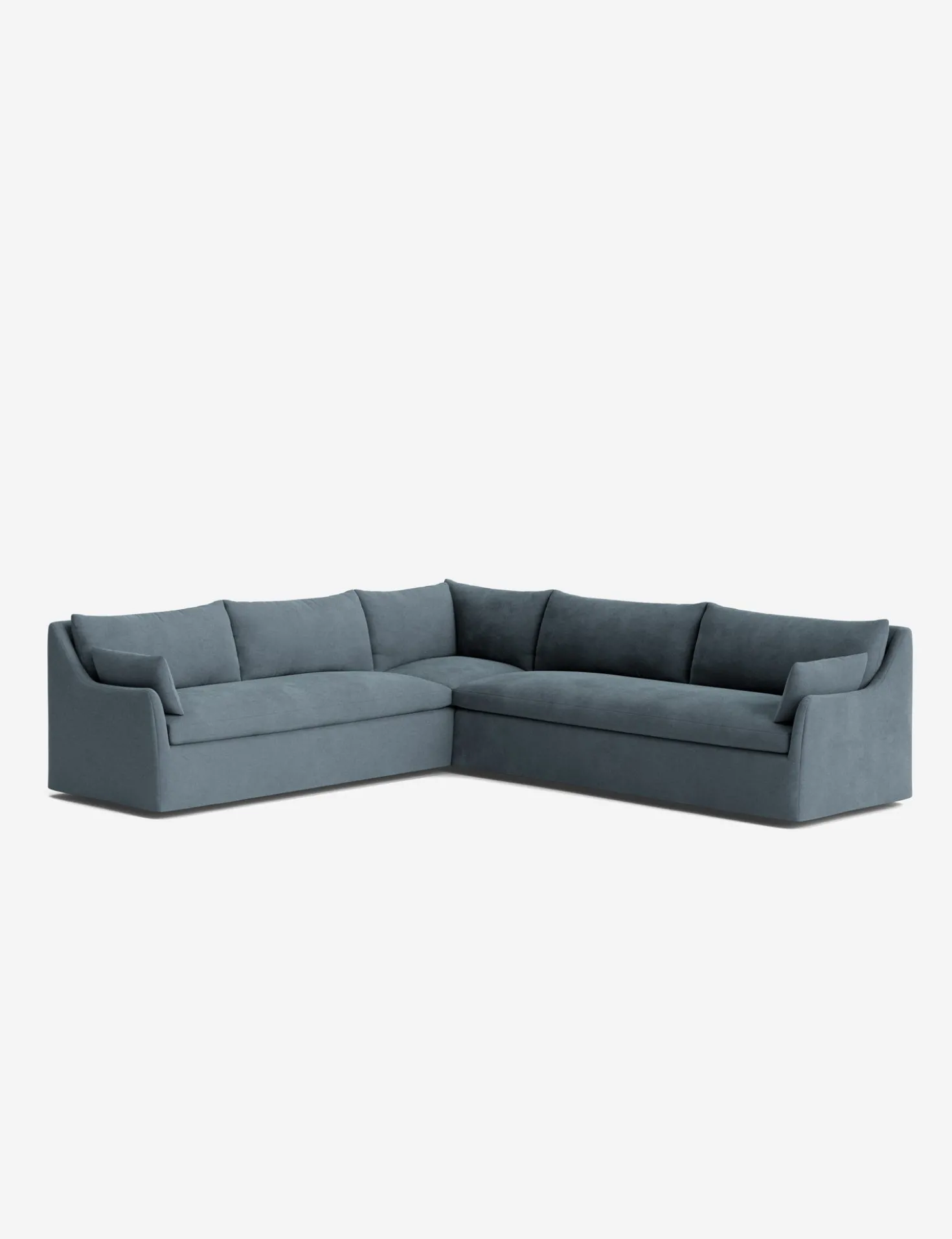 Portola Slipcover Corner Sectional Sofa