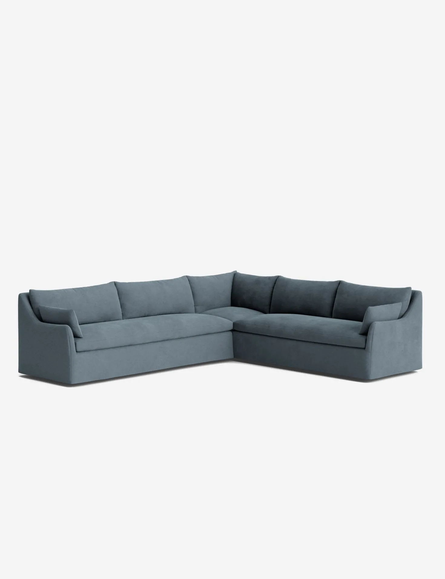 Portola Slipcover Corner Sectional Sofa