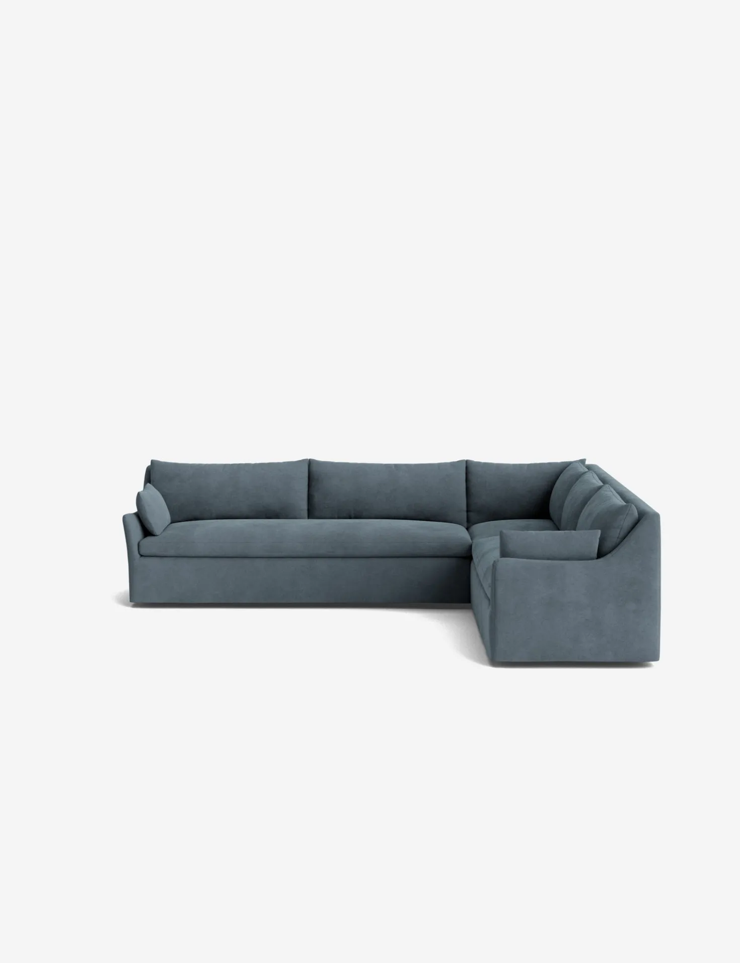 Portola Slipcover Corner Sectional Sofa
