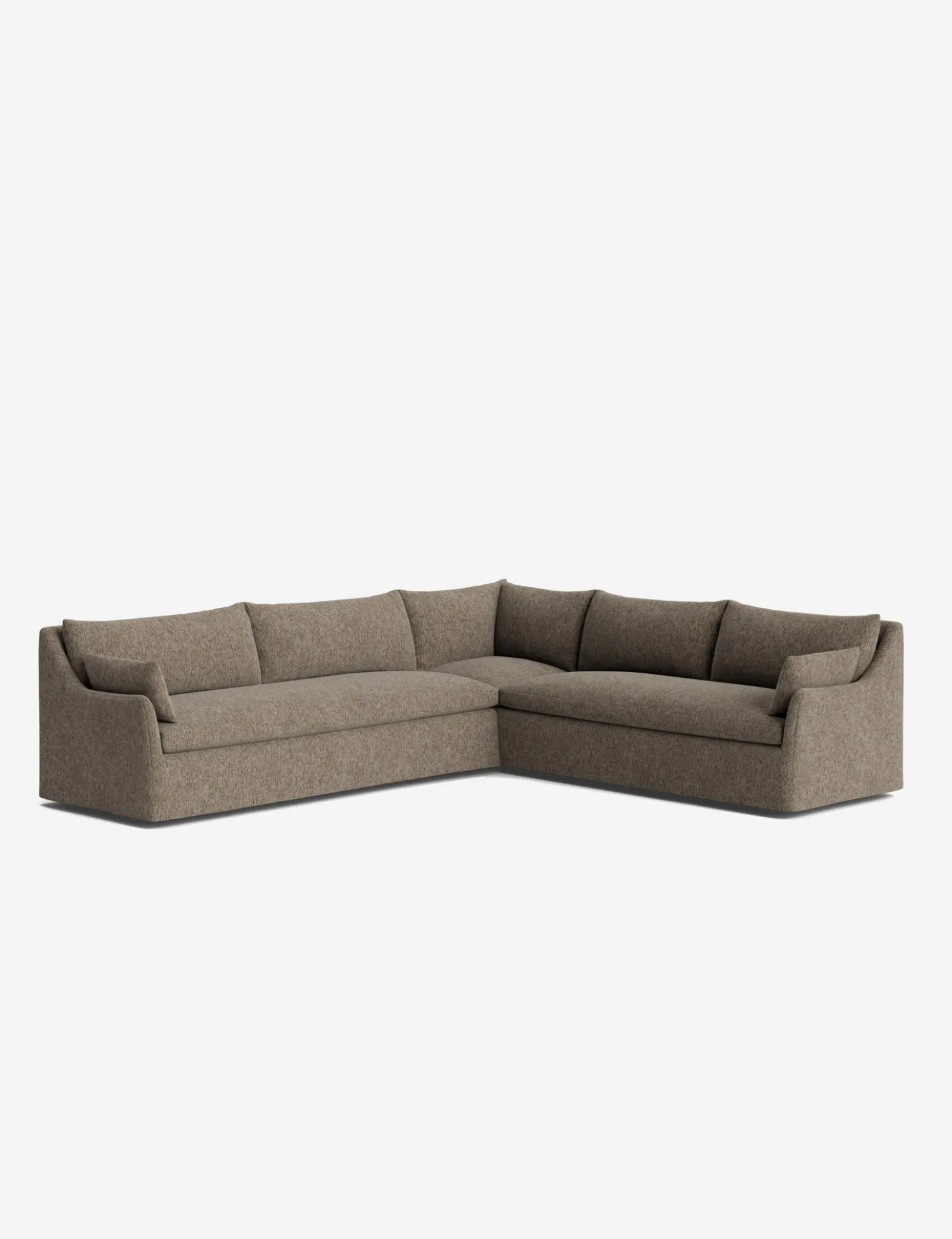 Portola Slipcover Corner Sectional Sofa