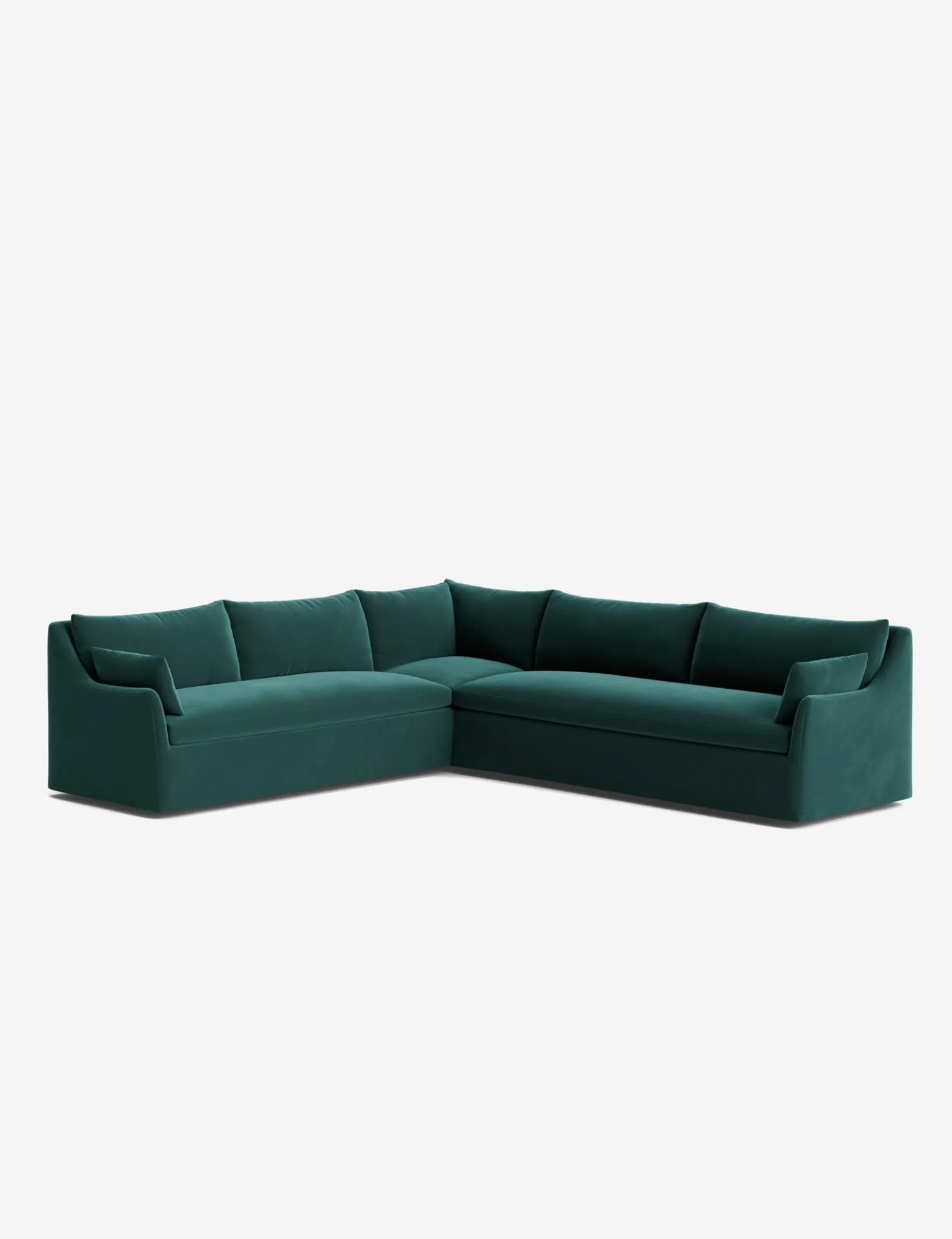 Portola Slipcover Corner Sectional Sofa