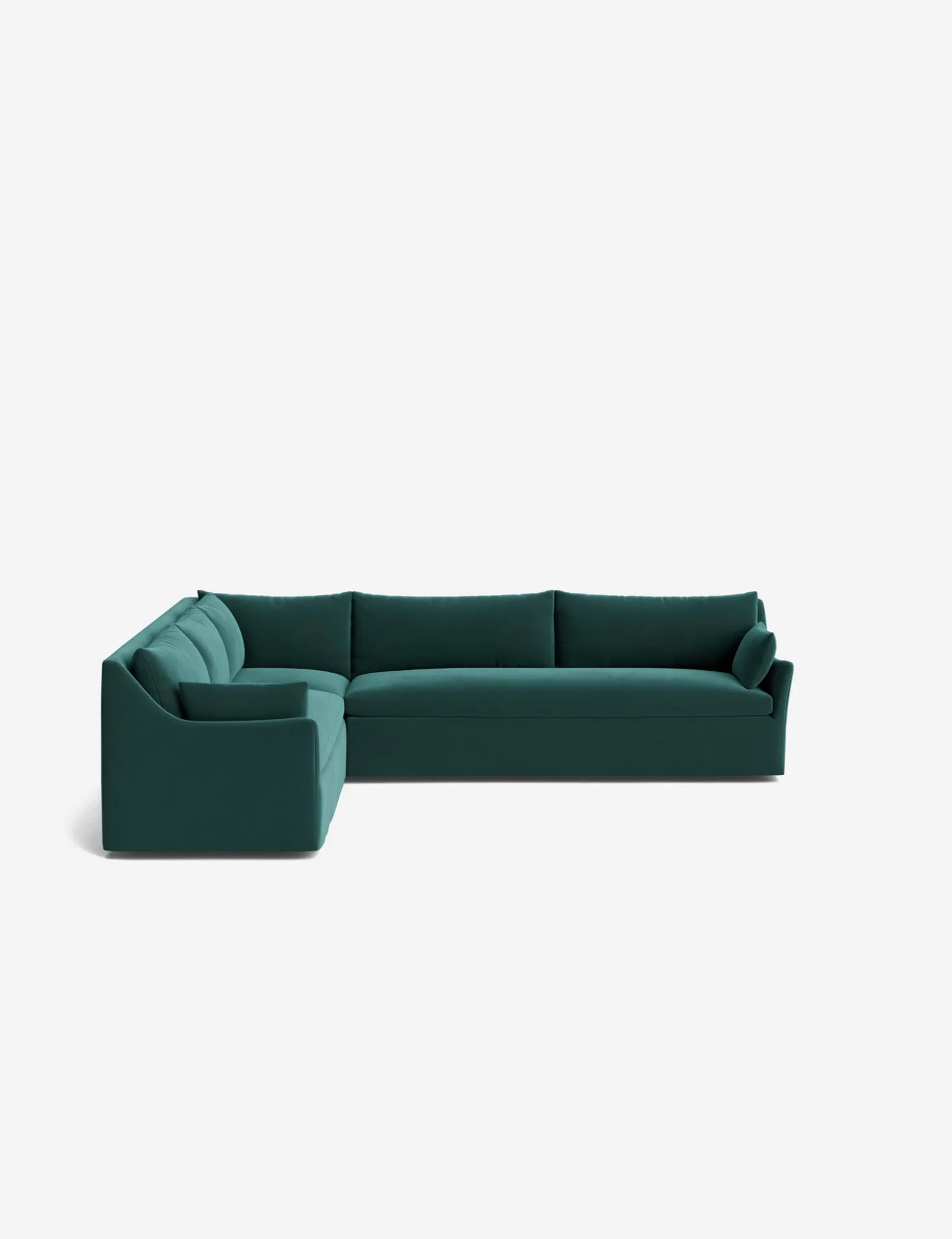Portola Slipcover Corner Sectional Sofa