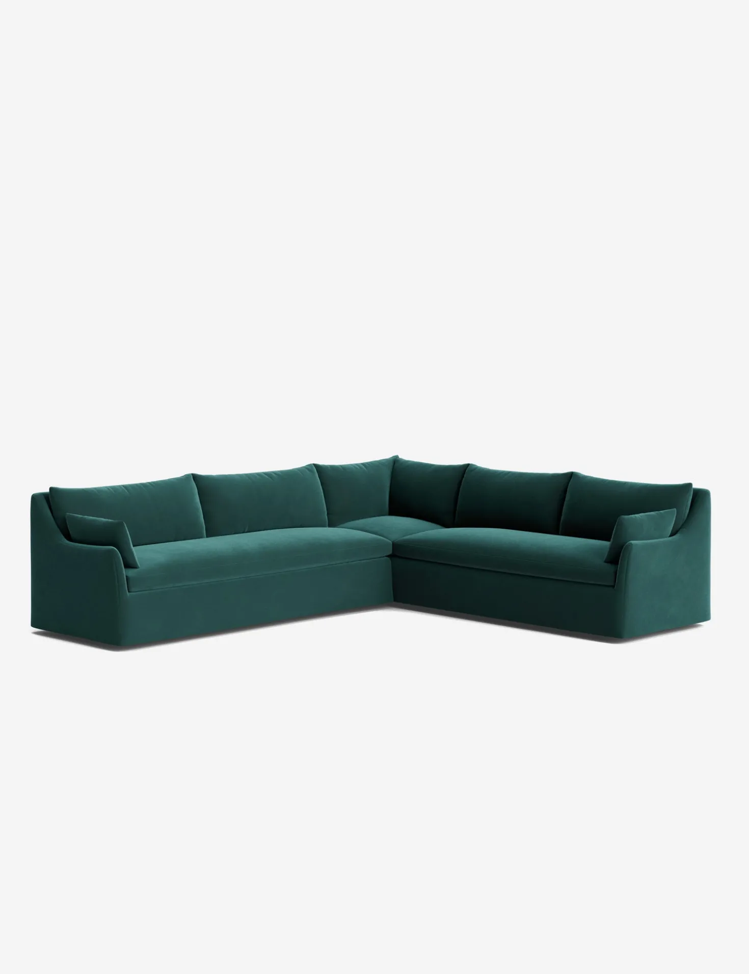 Portola Slipcover Corner Sectional Sofa