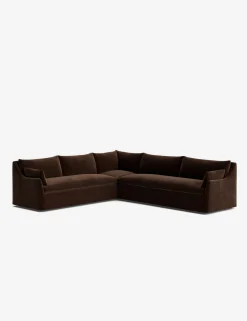 Portola Slipcover Corner Sectional Sofa