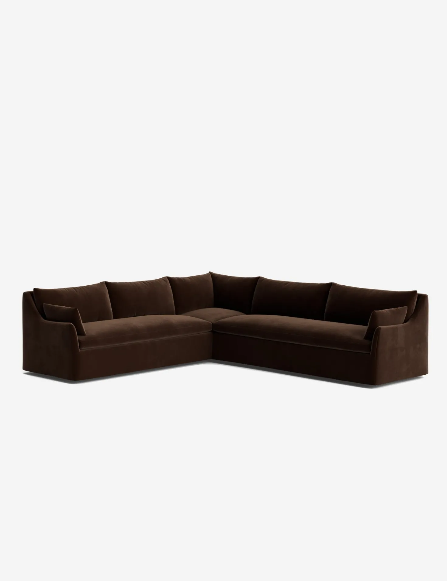 Portola Slipcover Corner Sectional Sofa
