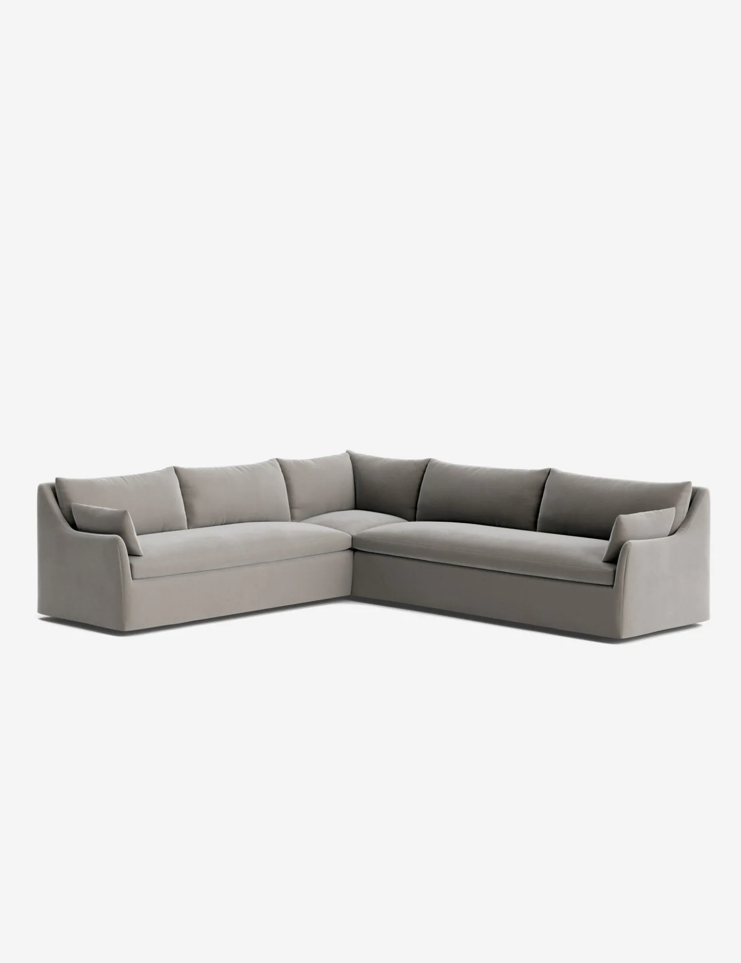 Portola Slipcover Corner Sectional Sofa