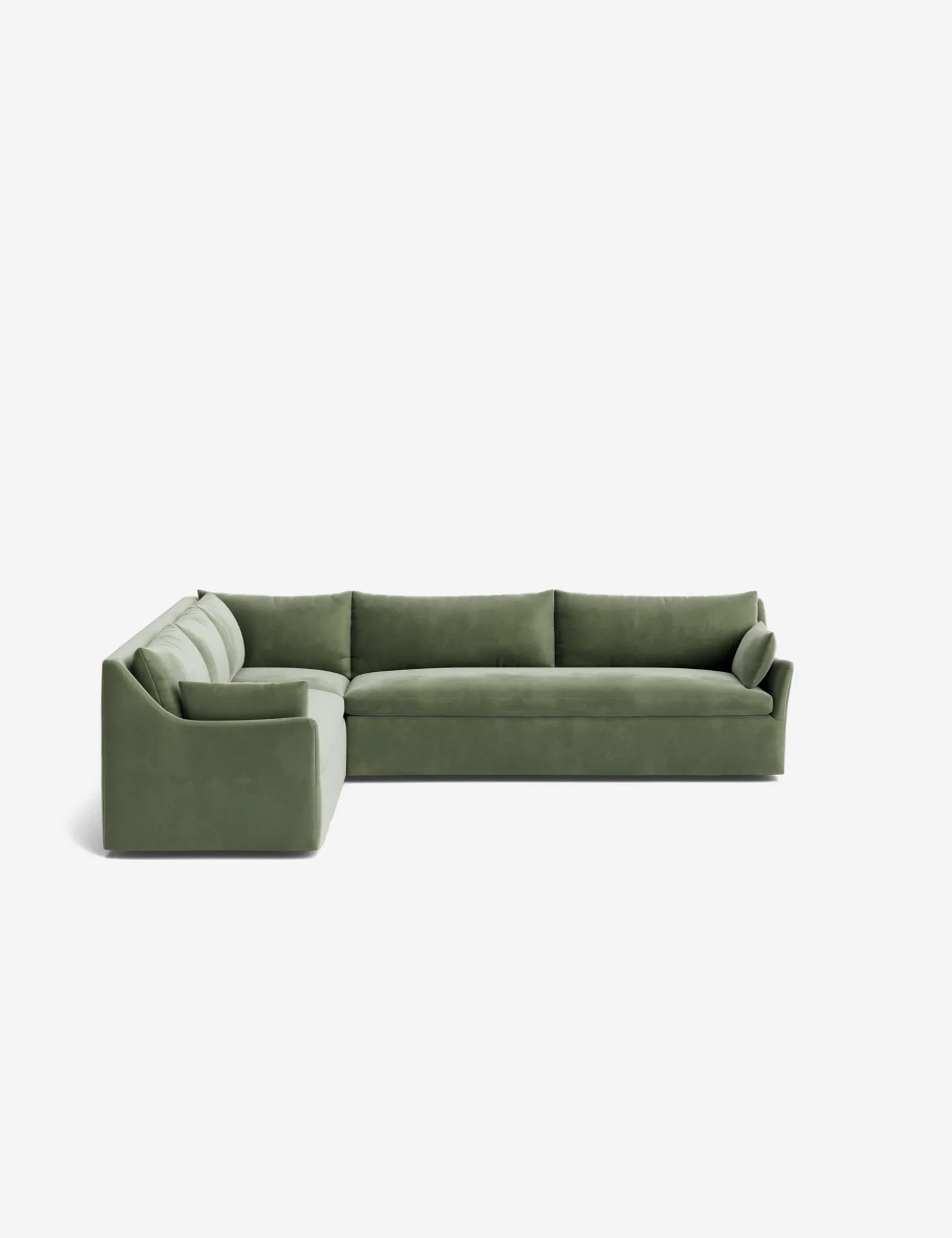 Portola Slipcover Corner Sectional Sofa